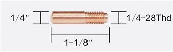 000-068 .035 Miller Style contact tip (package of 25)