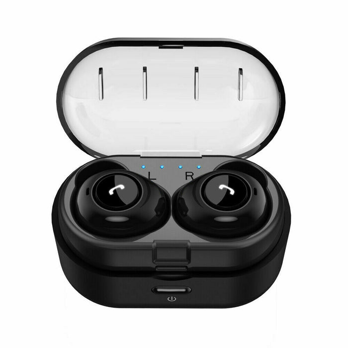1 Pair Bluetooth 5.0 Mini Earbuds Headset Wireless Earphones Stereo Headphones