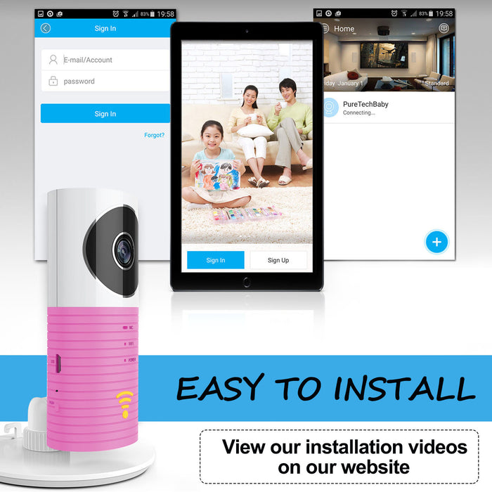 1080P HD IP Wireless Smart WiFi  CCTV Camera Video Baby Monitor Camera