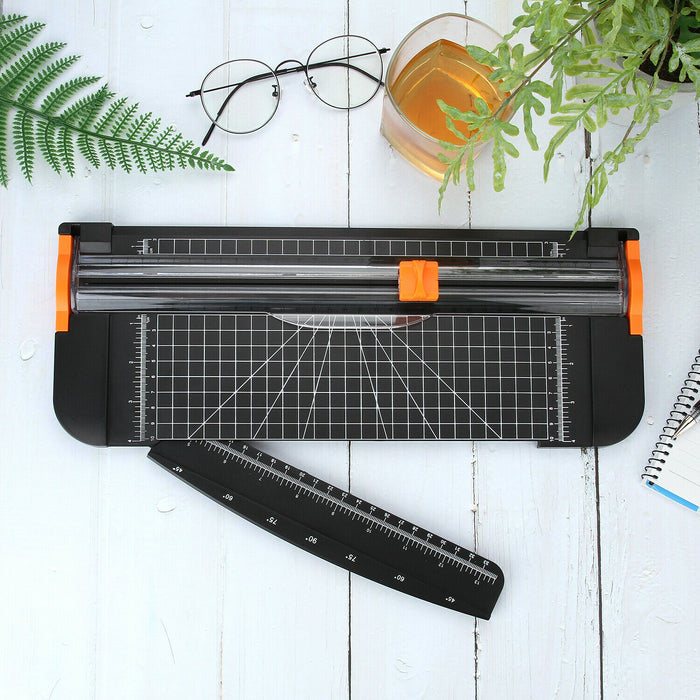 12" A4 Paper Trimmer Cutter Scrap Booking Tool Safeguard Guillotine Page