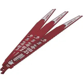 12" Demo Demon Carbide General Purpose Reciprocating Blade (3 PK)