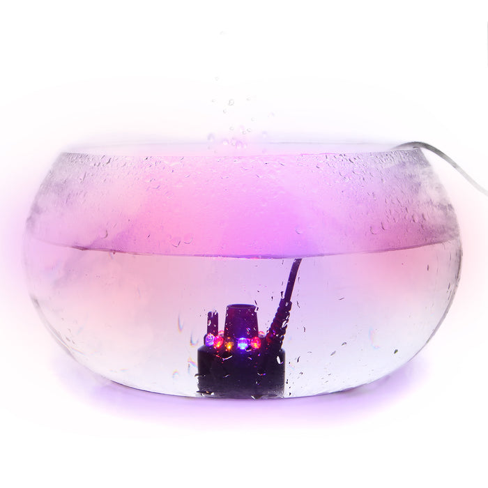 12 LED Mist Maker Fogger Water Fountain Pond Fog Machine Atomizer Air Humidifier