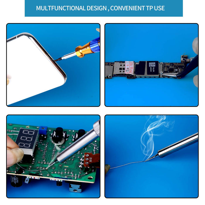 13.8" * 9.8" Magnetic Soldering Silicone Heat Insulation Mat for BGA Iron Gun Workbench Cell Phone