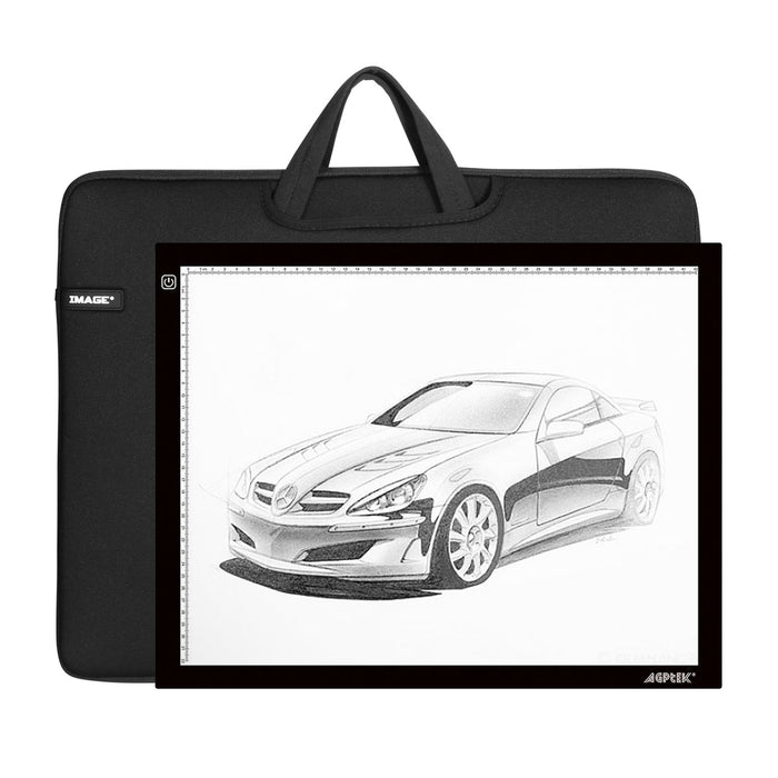 17In Laptop Sleeve Travel Storage Case Pouch Cover Messenger Bag for Tracing Pad Notebook