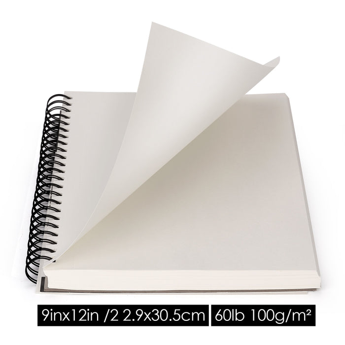 2 Packs Art SketchBook 100 Pages for Writers Illustrators
