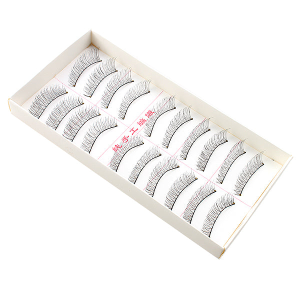 20Pairs Makeup Handmade Natural Fashion Long False Eyelashes Eye Lashes