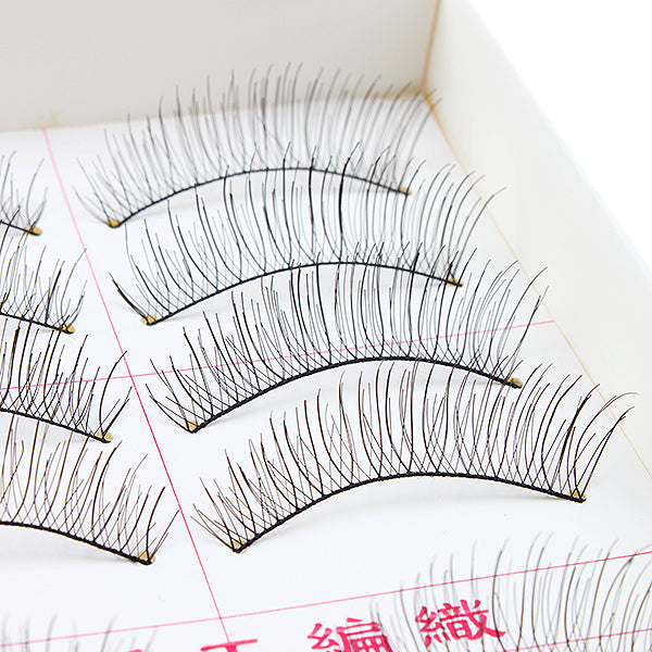 20Pairs Makeup Handmade Natural Fashion Long False Eyelashes Eye Lashes