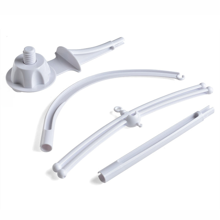 26in Rotary Baby Cot Mobile Crib Bed Toy Infant Bell Hanging Stand Arm Bracket