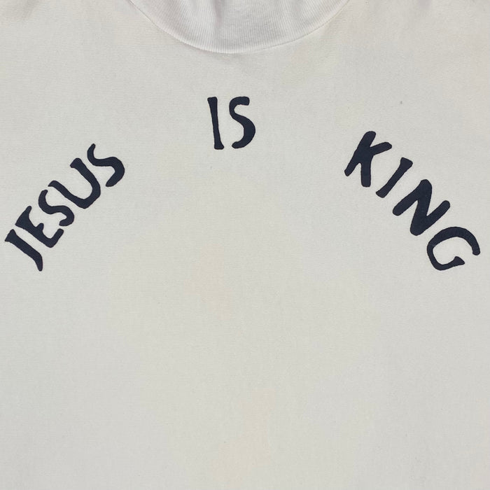 Jesus Is King 2019 OG NY Crewneck In White