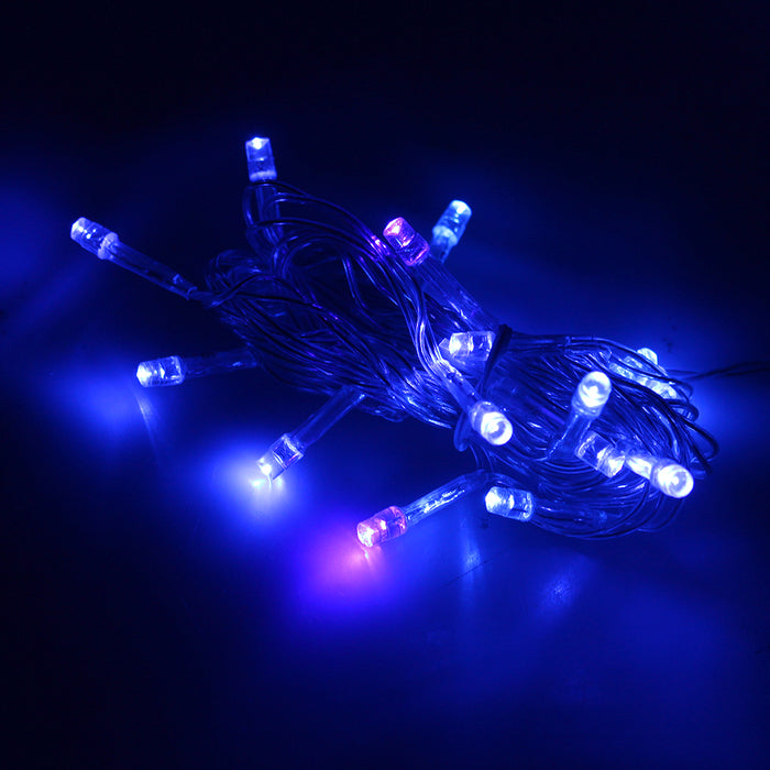3Mx3M 300 LED Blue Fairy String Light Curtain Light with Controller