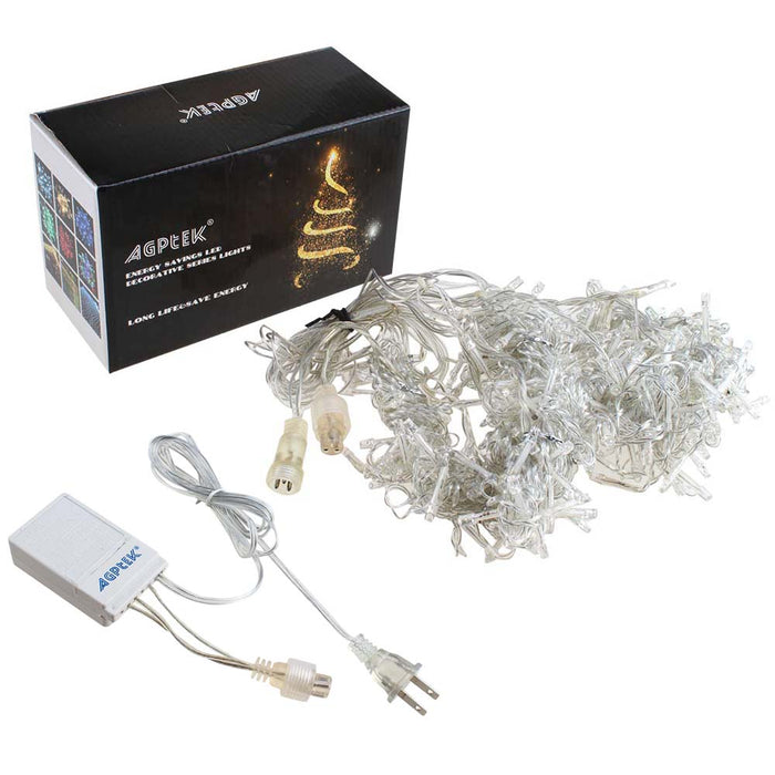 3Mx3M 300 LED Blue Fairy String Light Curtain Light with Controller