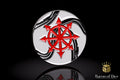 40mm Baron's Coin™ | Chaos Star | Marbled