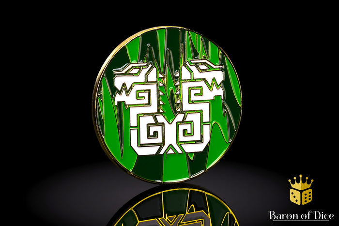 40mm Baron's Coin™ | Twin Headed Lizard