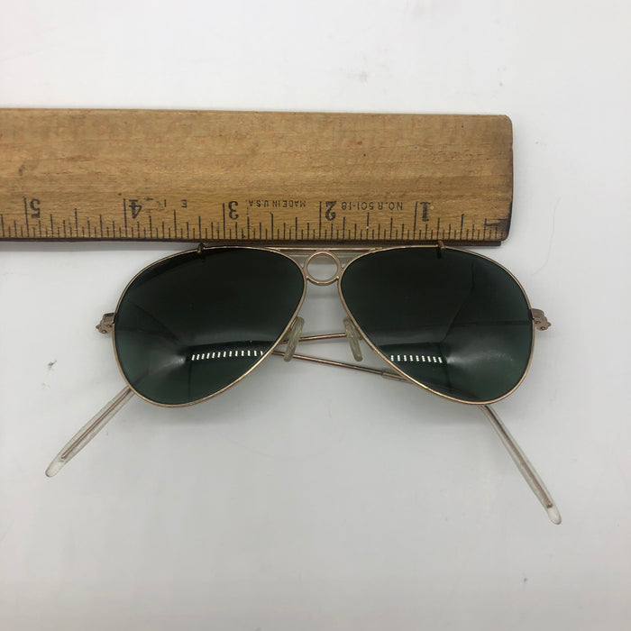 Crewcuts Sunglasses Italian Aviator Child Size Protective Dark Lenses Nose Protectors