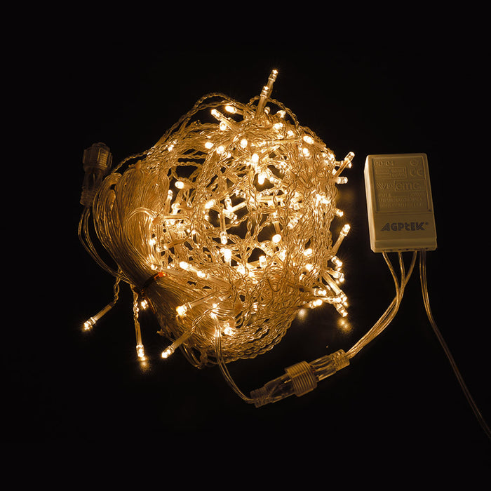 5M/16.4FTx0.6M/2FT 150LED Extendable Fairy curtain Icicle Light 8 model connectable Icicle String Light