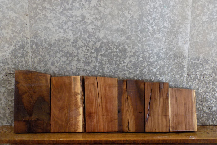 6- Rustic Kiln Dried Black Walnut Craft Pack/Lumber Boards 15563-15564