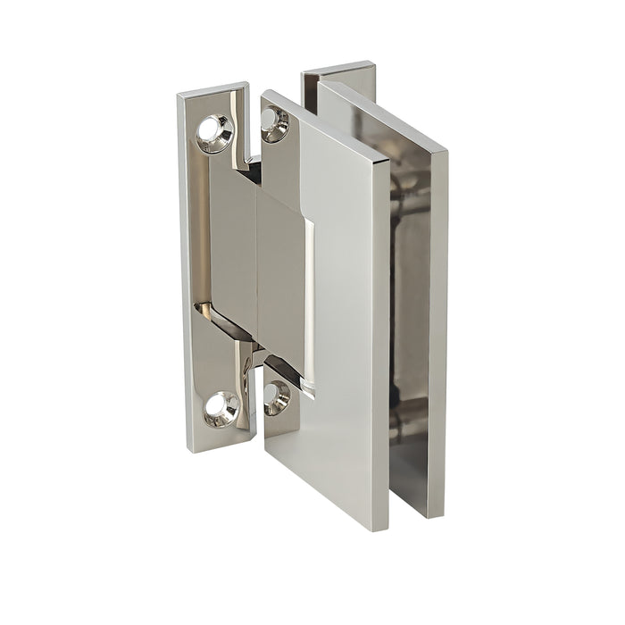 90° Wall To Glass Shower Adjustable Hinge(H Backplate) | TR731