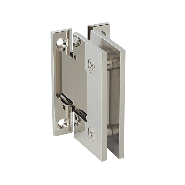 90° Wall To Glass Shower Adjustable Hinge(H Backplate) | TR731