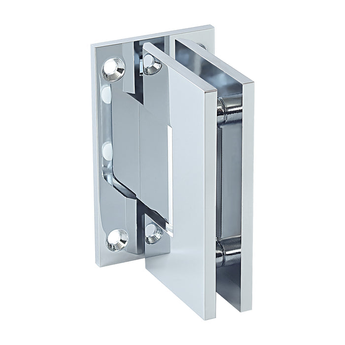 90°Wall To Glass Shower Hinge(Full Backplate) | TR701