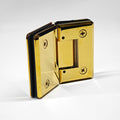 Adjustable Heavy duty 135° Glass to Glass Hinges Beveled  Edged | TR635