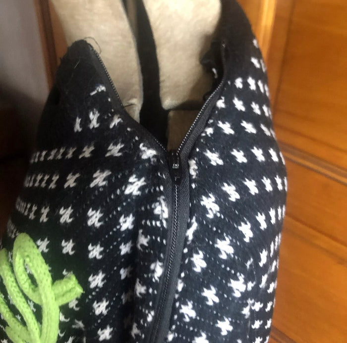 Adrian Spencer Vintage 1980’s Confetti Sweater Size Large M Black