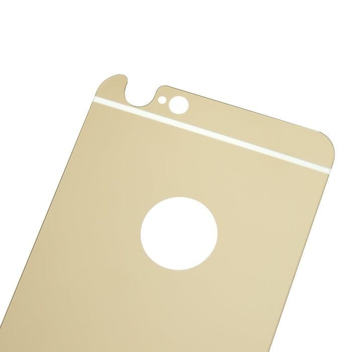AGPtEK 0.3 mm Anti-scratch Anti-fingerprint Explosion-proof Tempered Glass Back Protector for iPhone 6 - Gold