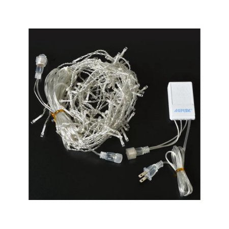AGPtek 10Mx0.6M Linkable Fairy Curtain Lights Strings Connectable Lights 8 Lighting Modes