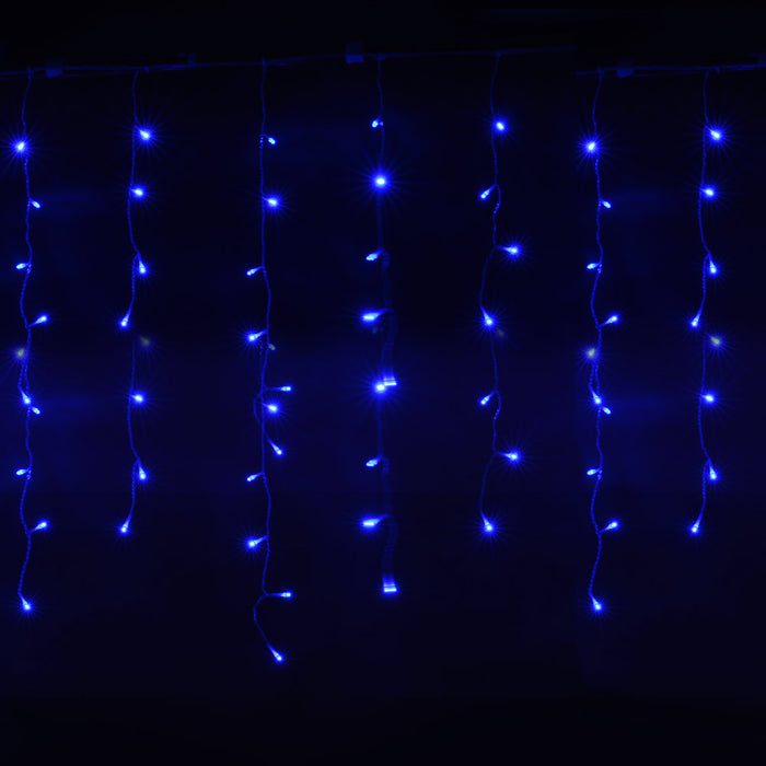 AGPtek 10Mx0.6M Linkable Fairy Curtain Lights Strings Connectable Lights 8 Lighting Modes