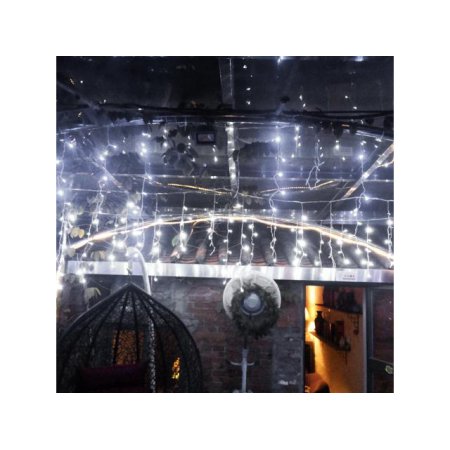 AGPtek 40Mx0.6M Linkable Fairy Curtain Lights Strings Connectable Lights 8 Lighting Modes