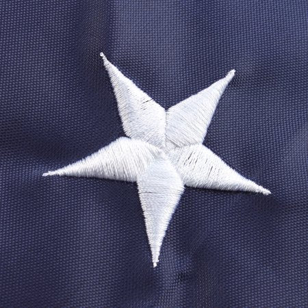 AGPtek American Flag / US USA Flag Embroidered Stars and Sewn Stripes 3 x 5ft / 90 x 150cm Nylon