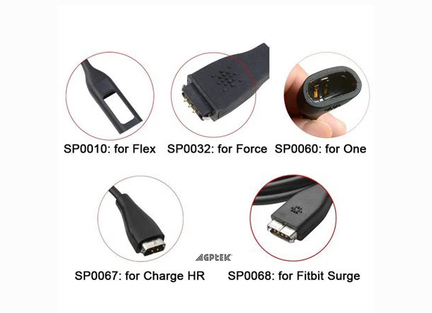 AGPtek USB Replacement Charging Cord Cable for Fitbit Charge HR Wristband Wireless Activity Tracker