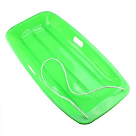 AGPtek_ Winter Durable Plastic Snow Sled Boat Shape Snow Sledge Outdoor Pulling Snow Board Snow Seats for Kids