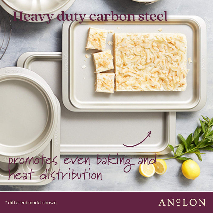 Additional angle: for everyday cooking – carbon steel – Anolon Ceramic Reinforced Crisper Tray 33cm