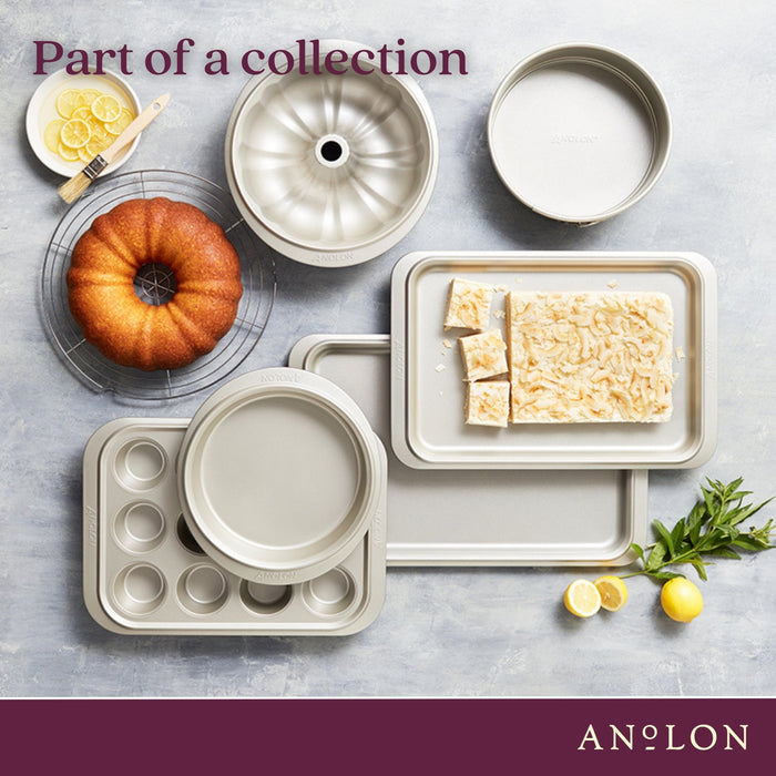 Product detail view: for everyday cooking – carbon steel – Anolon Ceramic Reinforced Crisper Tray 33cm