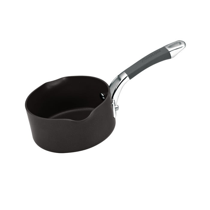 For heating milk and small sauces – hard-anodised aluminium – Anolon Endurance+ Nonstick Induction Milkpan 14cm/0.9L