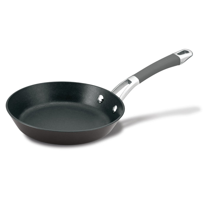 For searing, frying and everyday cooking – hard-anodised aluminium – Anolon Endurance+ Nonstick Induction Open French Skillet 20cm