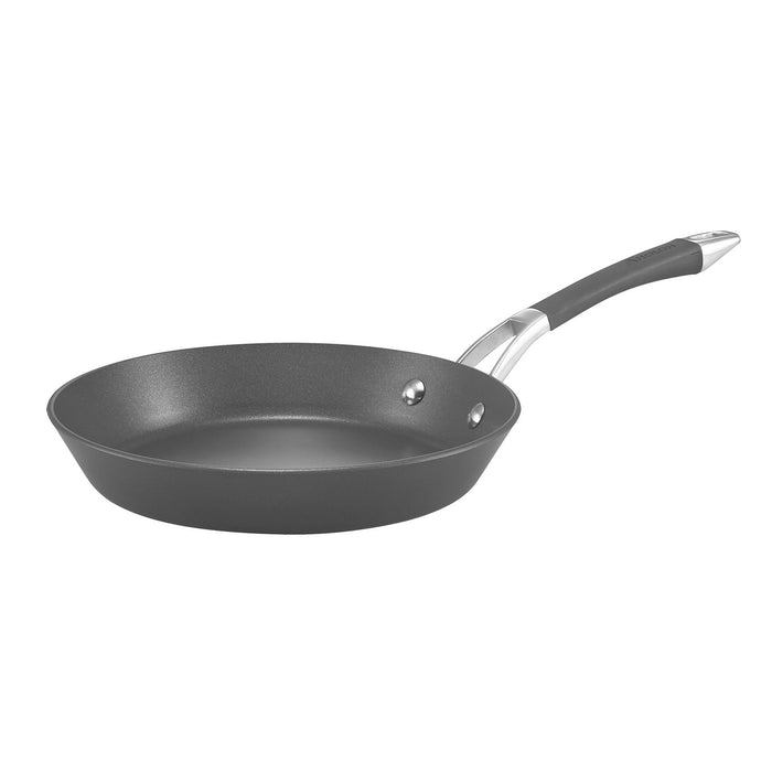 For searing, frying and everyday cooking – hard-anodised aluminium – Anolon Endurance+ Nonstick Induction Open French Skillet 24cm