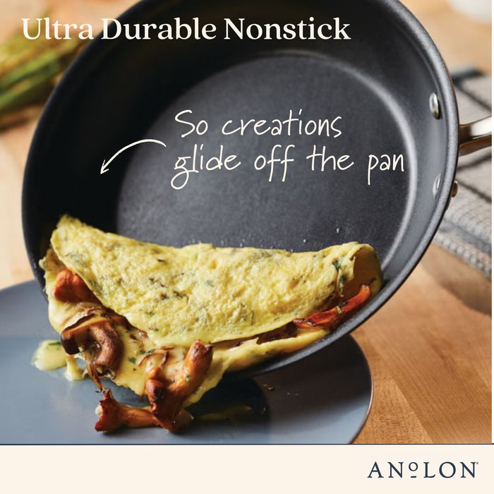 Anolon Endurance+ Nonstick Induction Open French Skillet 34cm