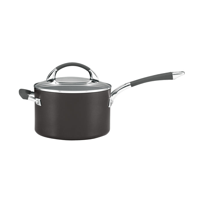For soups and sauces – hard-anodised aluminium – Anolon Endurance+ Nonstick Induction Saucepan 20cm/3.8L