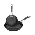 For searing, frying and everyday cooking – hard-anodised aluminium – Anolon Endurance+ Nonstick Induction Skillet Triple Pack 20/24/28cm