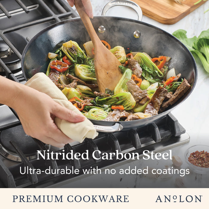 Anolon N₂ Carbon Steel Induction Skillet 25cm