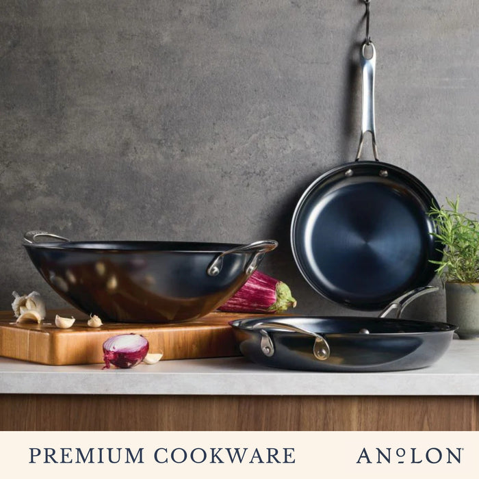 Anolon N₂ Carbon Steel Induction Skillet 30cm