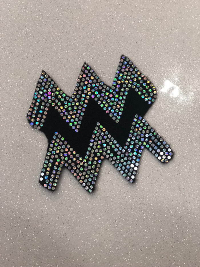 AQUARIUS ZODIAC BLING PATCH