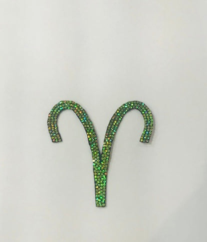 ARIES ZODIAC BLING PATCH