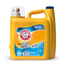 ARM & HAMMER LAUNDRY DETERGENT 130 oz "Plus Oxi Clean, Fresh Scent"