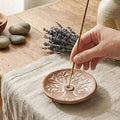 Artisanal Handmade Terracotta Incense Holder