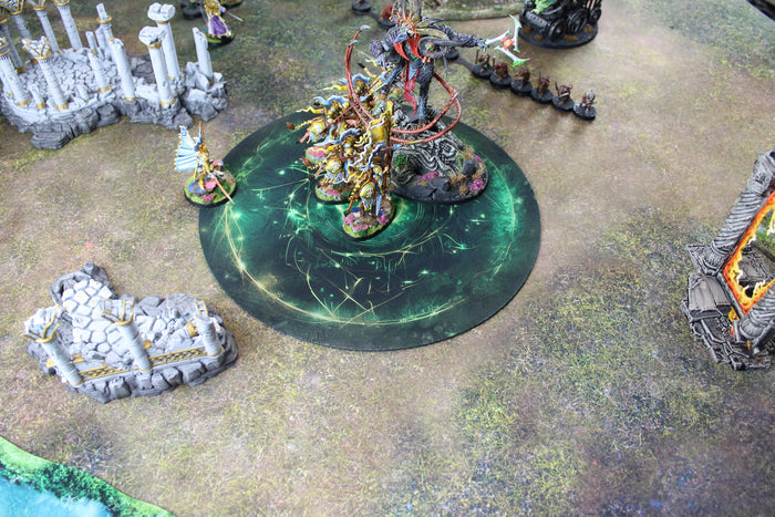 Autumn Prairie | Neoprene Battle Mat with Bag | Baron of Dice