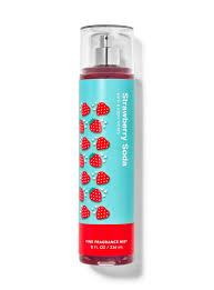 BATH & BODY WORKS FRAGRANCE MIST BODY SPRAY 8 oz "Strawberry Soda"