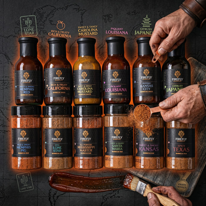 BBQ Rub and Sauce Gift Pack - The Dirty Dozen