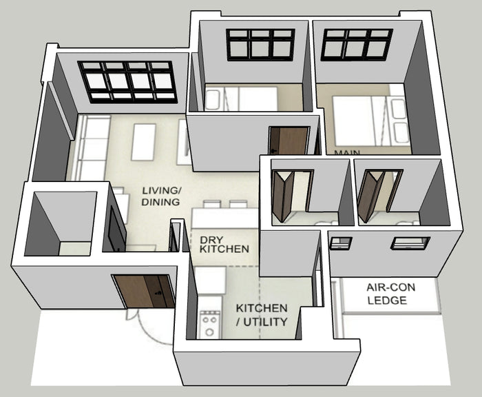 Bedok South Blossoms 3-room